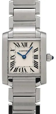 Cartier Tank Française W51008Q3 20mm Stainless steel Silver