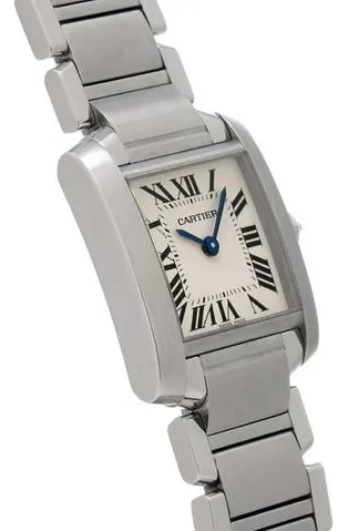 Cartier Tank Française W51008Q3 20mm Stainless steel Silver 2