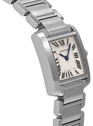 Cartier Tank Française W51008Q3 20mm Stainless steel Silver 2