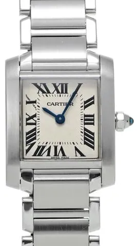 Cartier Tank Française W51008Q3 20mm Stainless steel Silver