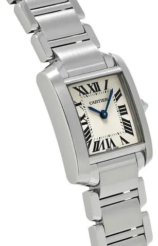 Cartier Tank Française W51008Q3 20mm Stainless steel Silver 2