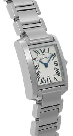 Cartier Tank Française W51008Q3 20mm Stainless steel Silver 2