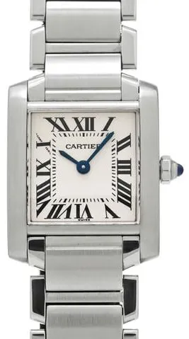 Cartier Tank Française W51008Q3 20mm Stainless steel Silver