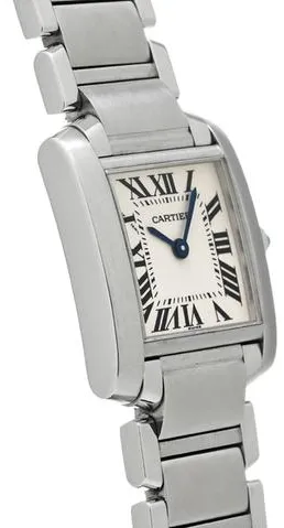 Cartier Tank Française W51008Q3 20mm Stainless steel Silver 2