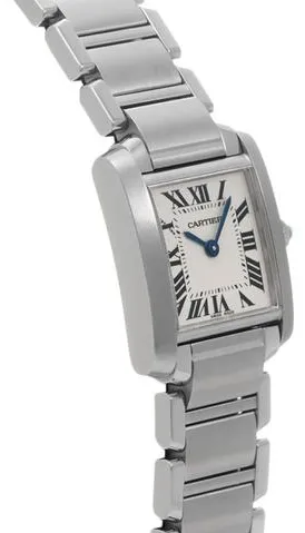 Cartier Tank Française W51008Q3 20mm Stainless steel Silver 2