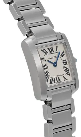 Cartier Tank Française W51008Q3 20mm Stainless steel Silver 2