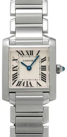 Cartier Tank Française W51008Q3 20mm Stainless steel Silver