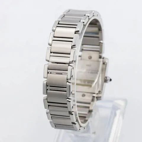 Cartier Tank Française W51008Q3 20mm Stainless steel White 4