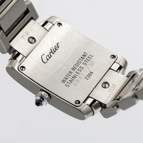 Cartier Tank Française W51008Q3 20mm Stainless steel White 9