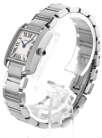 Cartier Tank Française W51008Q3 25mm Stainless steel Ivory 1