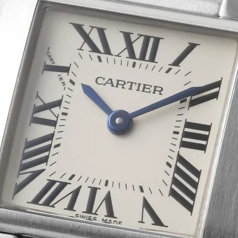 Cartier Tank Française W51008Q3 25mm Stainless steel Ivory 5