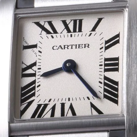 Cartier Tank Française W51008Q3 25mm Stainless steel Ivory 2