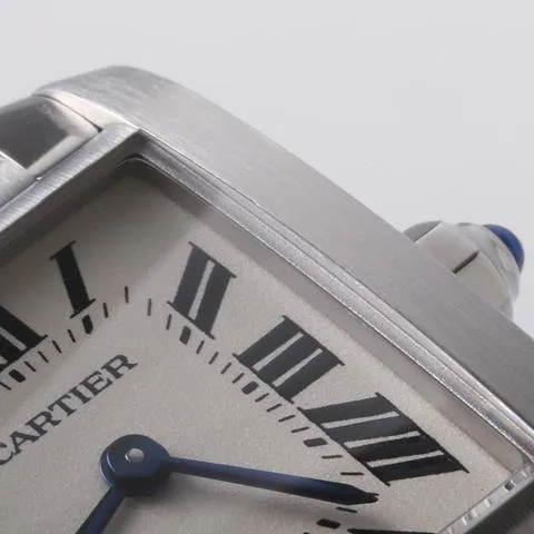 Cartier Tank Française W51008Q3 25mm Stainless steel Ivory 8