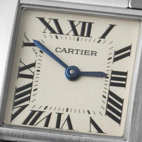 Cartier Tank Française W51008Q3 25mm Stainless steel Ivory 5