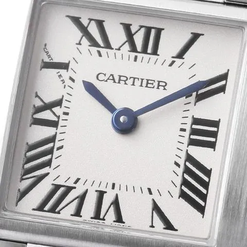 Cartier Tank Française W51008Q3 25mm Stainless steel Ivory 5