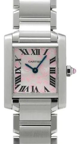 Cartier Tank Française W51031Q3 20mm Stainless steel Silver