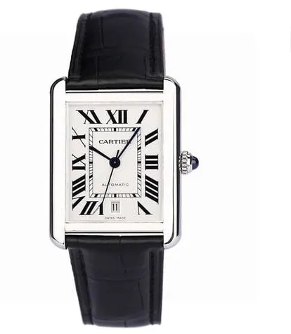 Cartier Tank W5200027 31mm Stainless steel Silver 1