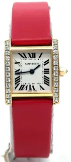 Cartier Tank WE100131 Yellow gold Silver