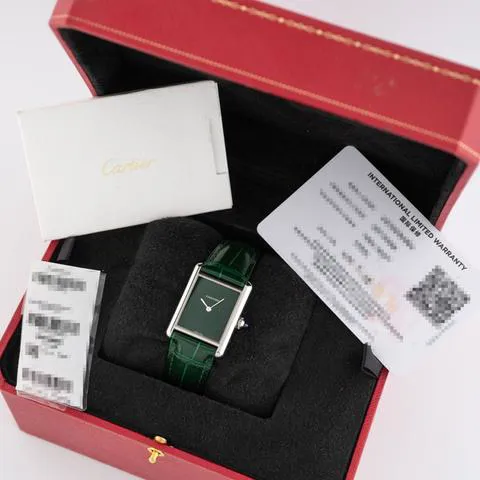 Cartier Tank WSTA0056 33.5mm Edelstahl 4