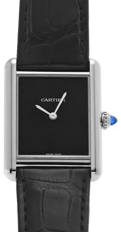 Cartier Tank WSTA0072 25.5mm Stainless steel Black