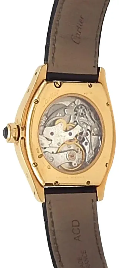 Cartier Tortue 2356 35mm Yellow gold Silver 3