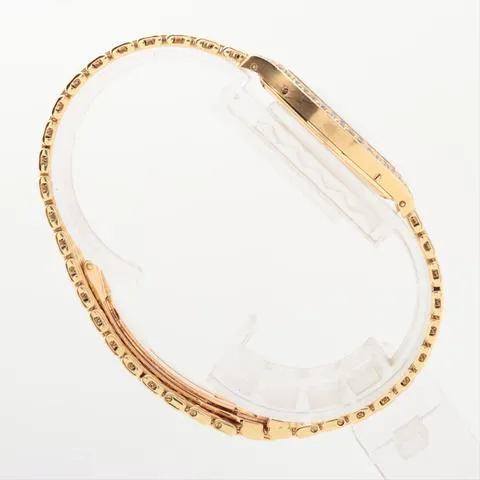 Cartier Tortue 2496C 34mm Yellow gold Silver 2