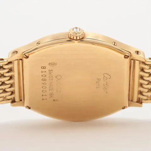 Cartier Tortue 2496C 34mm Yellow gold Silver 5