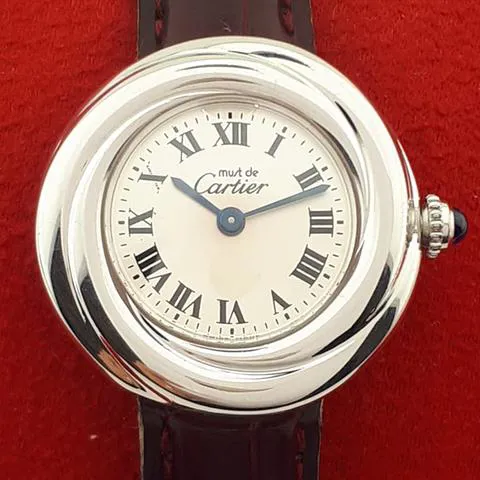 Cartier Trinity 2439 27mm Silver White