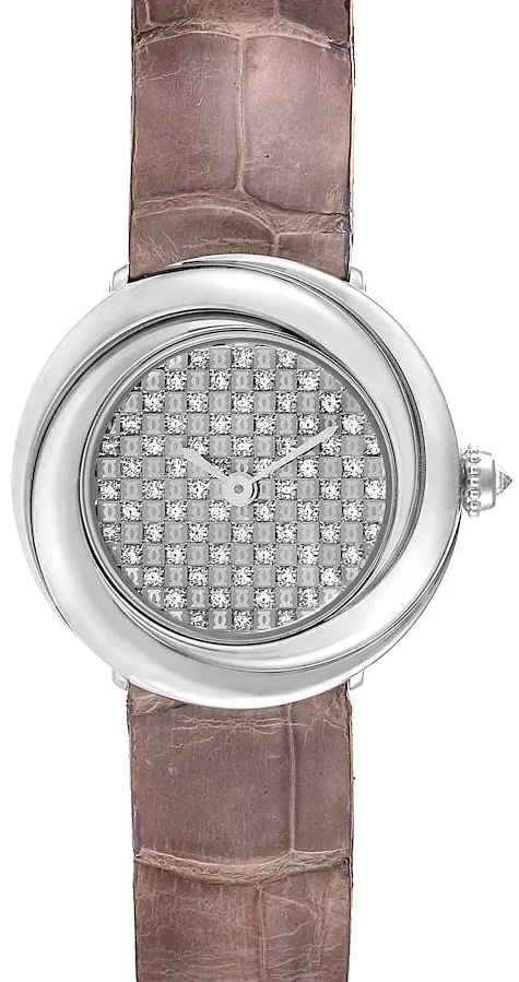 Cartier Trinity WG201156 26.9mm White gold Diamond