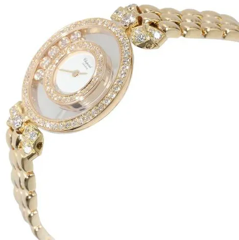 Chopard Happy Diamonds 20/3957 24mm Yellow gold White 1