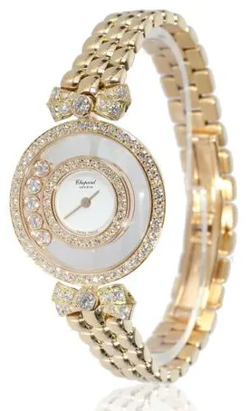 Chopard Happy Diamonds 20/3957 24mm Yellow gold White 4