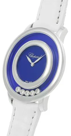 Chopard Happy Diamonds 209429-1105 32mm White gold Blue 1