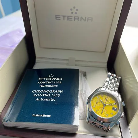 Eterna Kontiki 36mm Yellow 4