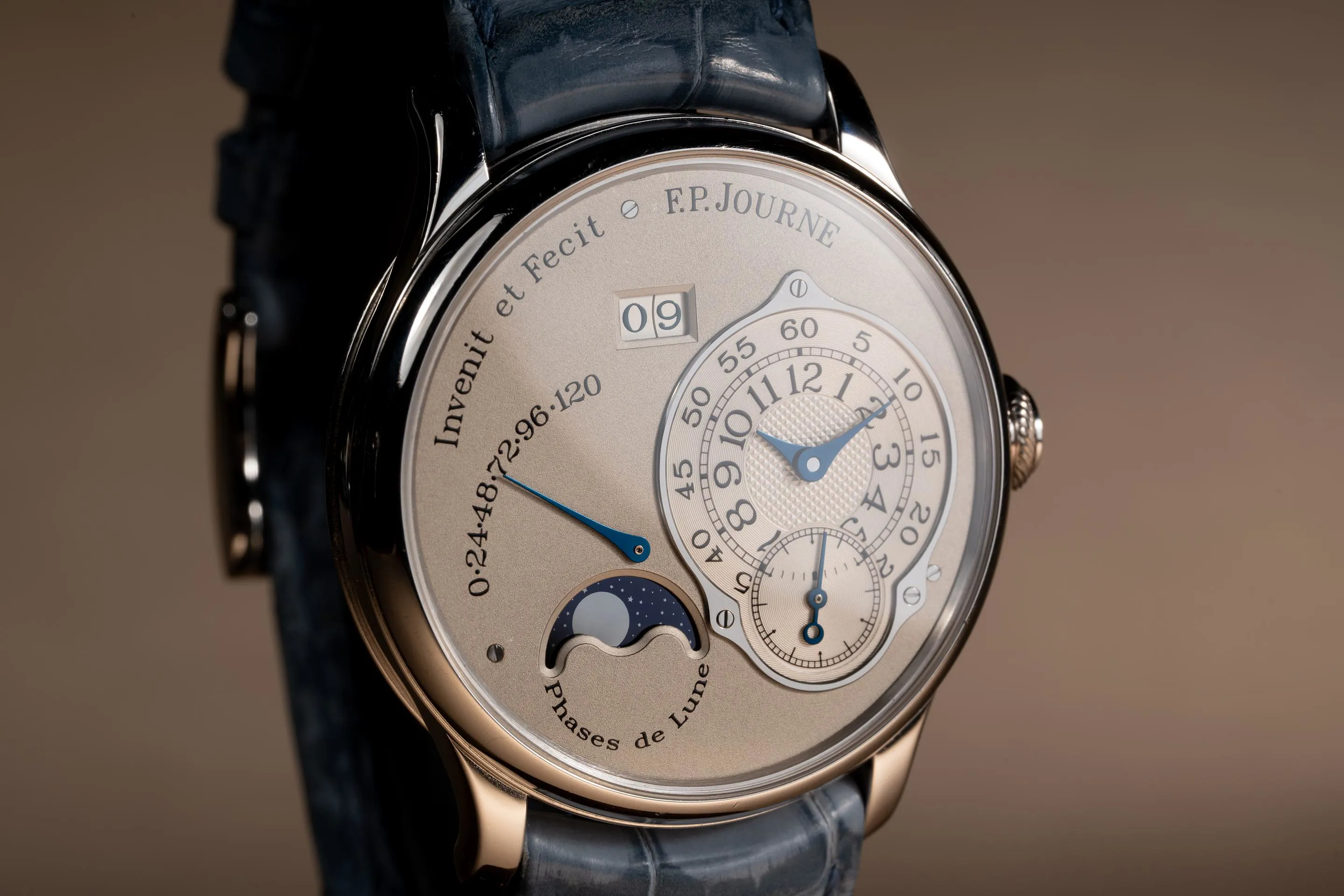 F.P. Journe Platinum Octa Lune L PT 38 38mm Platinum Silver 1