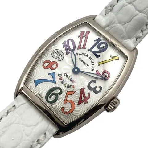 Franck Muller Color Dreams 7502 QZ 28.5mm White gold White