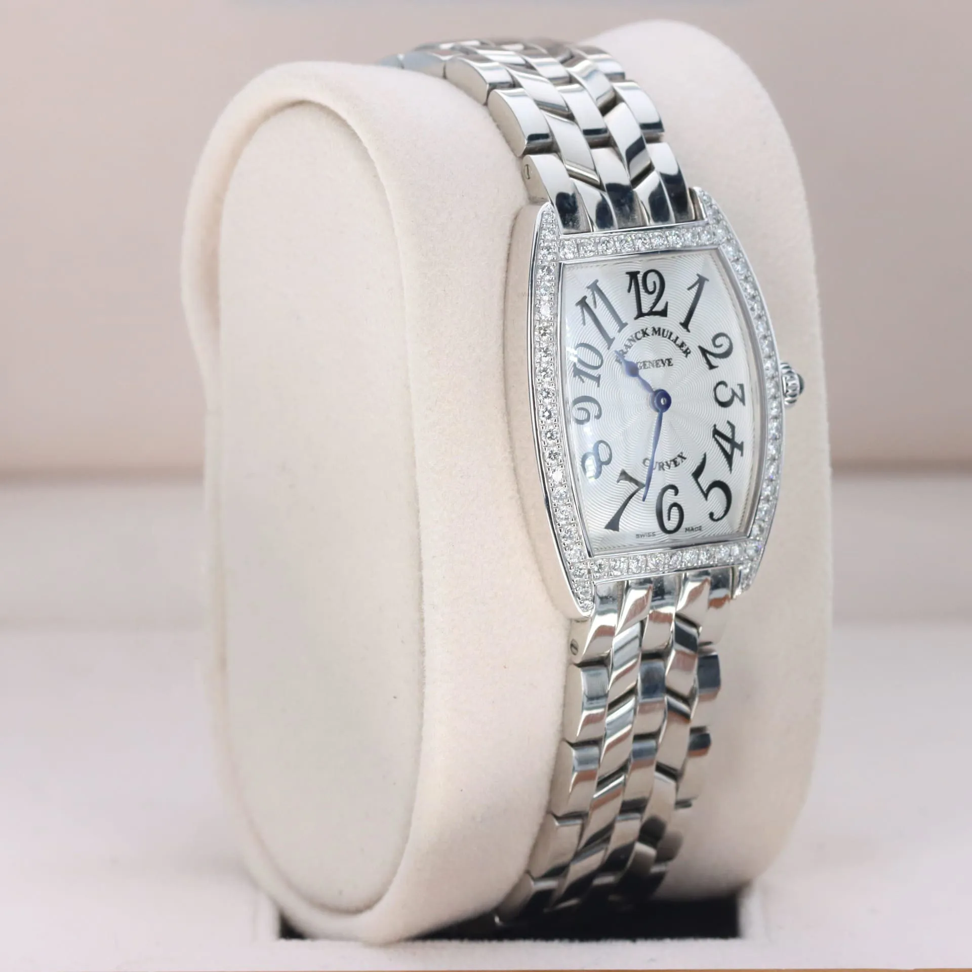 Franck Muller Curvex 1752 QZ D 25mm Stainless steel Silver 2