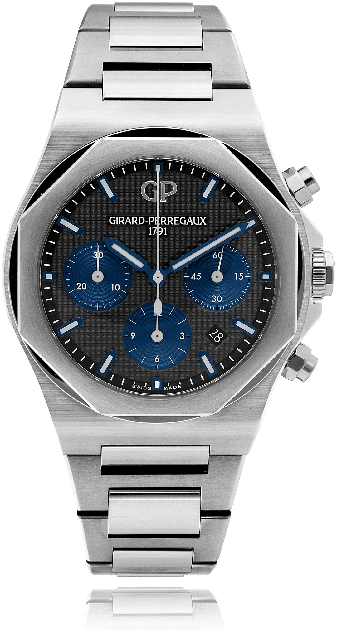 Girard-Perregaux Laureato 81020-11-631-11A 44mm Stainless steel Black