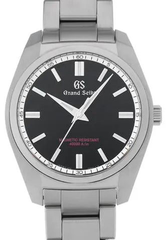 Grand Seiko Quartz SBGX293 39mm Stainless steel Black