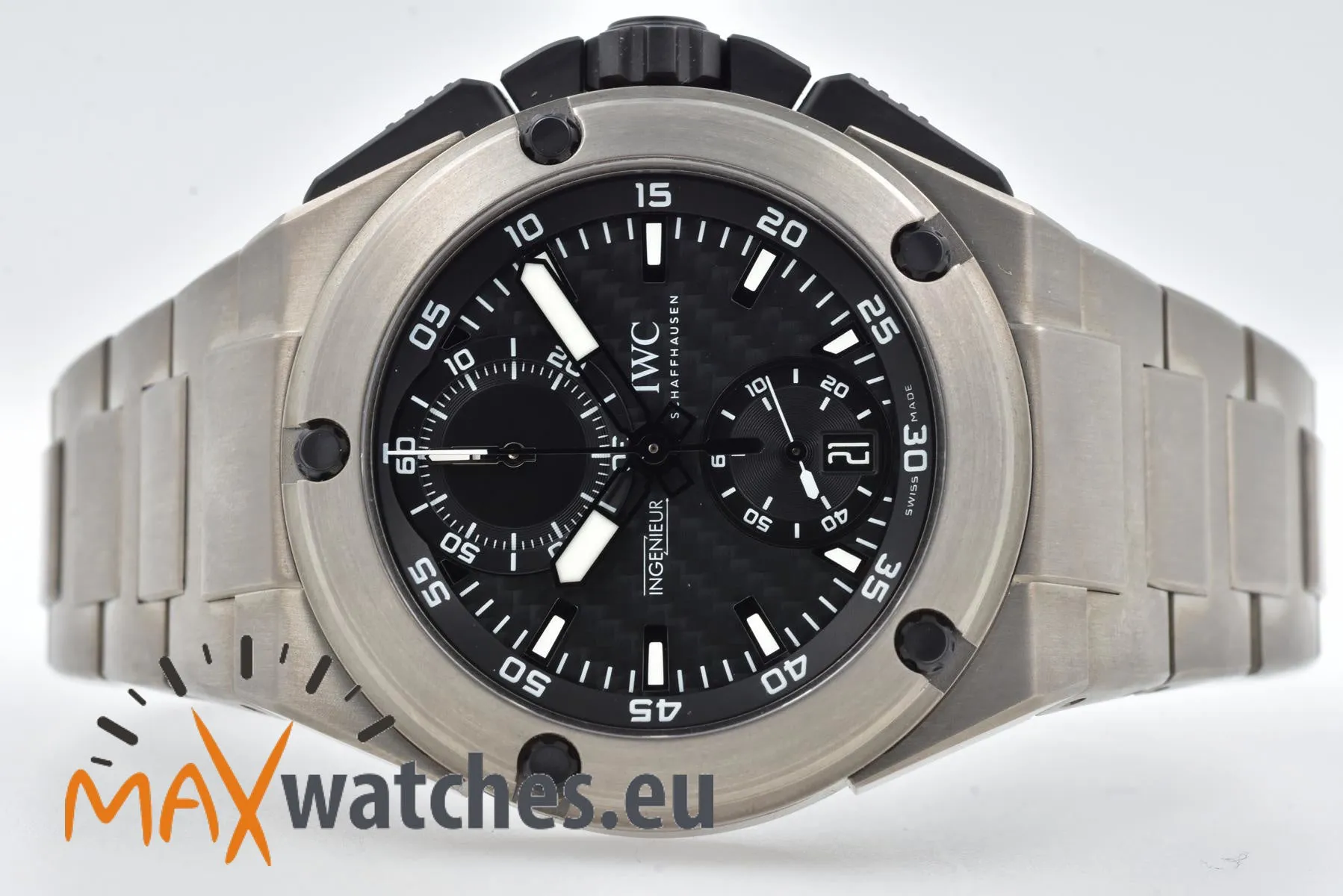 IWC Ingenieur Chronograph IW379602 45mm Titanium Black