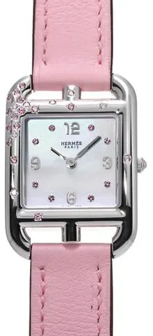 Hermès Cape Cod CC1.233 23mm Stainless steel Mother-of-pearl