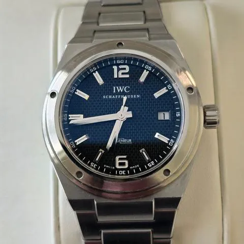 IWC Ingenieur AMG IW322701 42mm Stainless steel Black