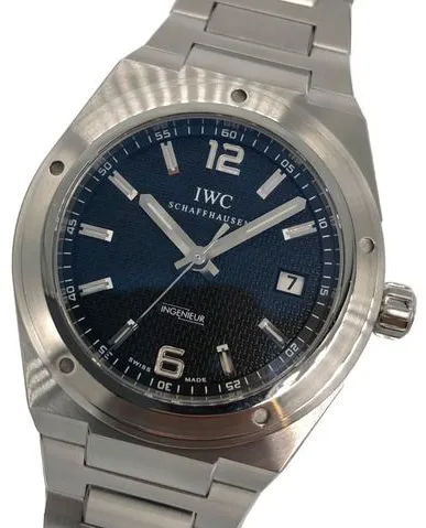 IWC Ingenieur AMG IW322701 42.5mm Stainless steel Black