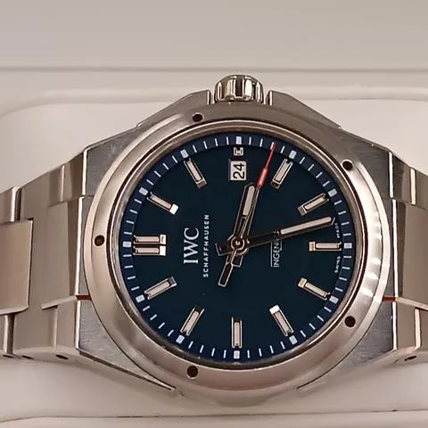 IWC Ingenieur Automatic IW323909 40mm Stainless steel Blue 2