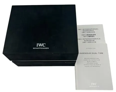 IWC Ingenieur Dual Time IW324402 43mm Stainless steel Black 8