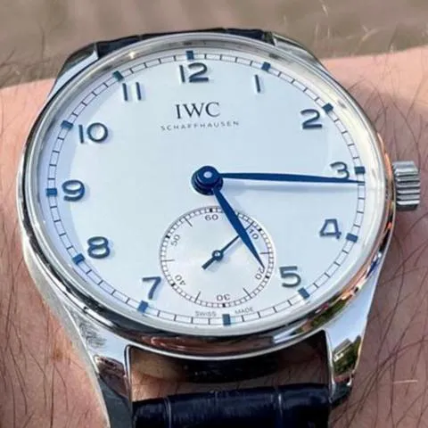 IWC Portugieser IW358304 40.5mm Stainless steel Silver