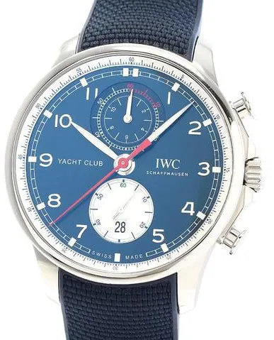 IWC Portugieser IW390704 Stainless steel Blue