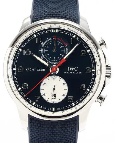 IWC Portugieser IW390704 Stainless steel Blue 1