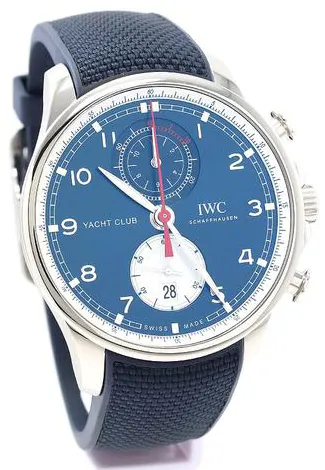 IWC Portugieser IW390704 Stainless steel Blue 7