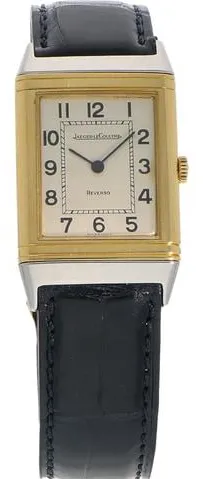 Jaeger-LeCoultre Reverso 1410015 23mm Yellow gold and Stainless steel Silver