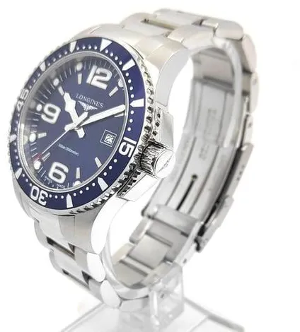 Longines HydroConquest L3.730.4.96.6 39mm Stainless steel Blue 1